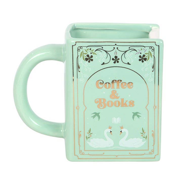 Mug Livre « Café et Livres » – 450 ml