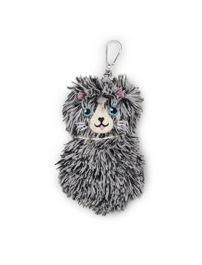 porte cles peluche chat doux bitten