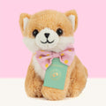 Studio Pets Mini Peluche : CHIOT Poméranien PomPom 8cm, comprend un mini carnet