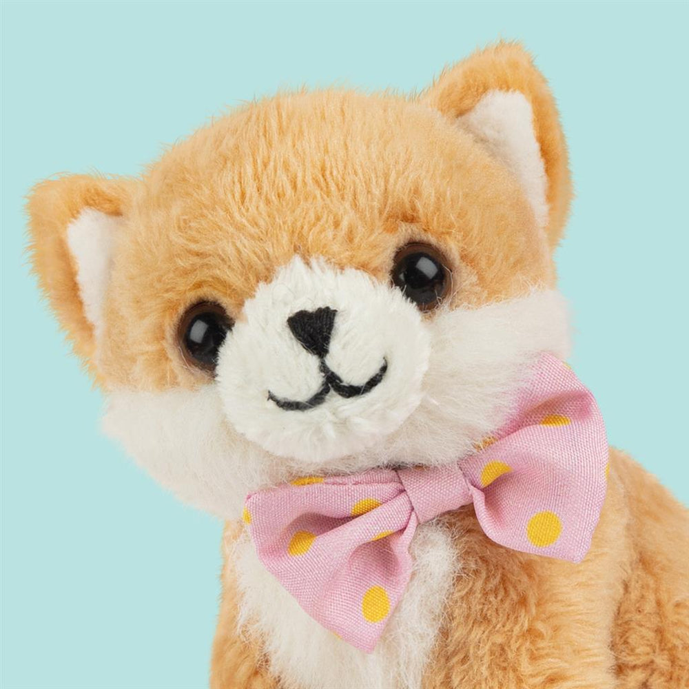Studio Pets Mini Peluche : CHIOT Poméranien PomPom 8cm, comprend un mini carnet
