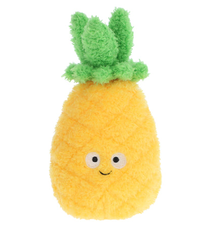 Assortment of 12 Fruits & Vegetables Plush Toys 12cm - KEELECO