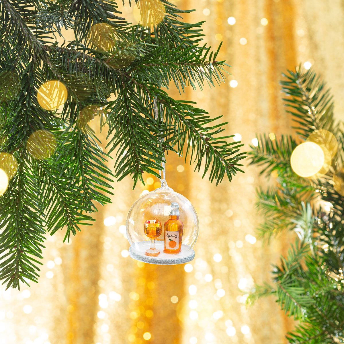 Spritz dome Christmas bauble