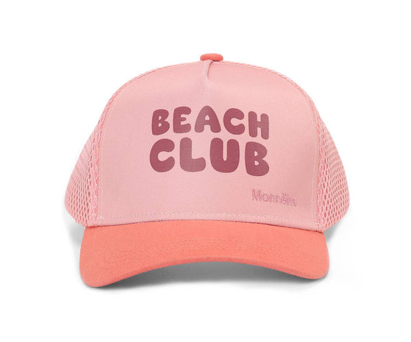 Cap Stripes Bloom & Blush "Beach Club" S