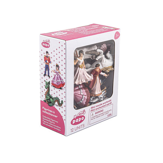 Figurine Mini PLUS Monde enchanté, 12 pièces