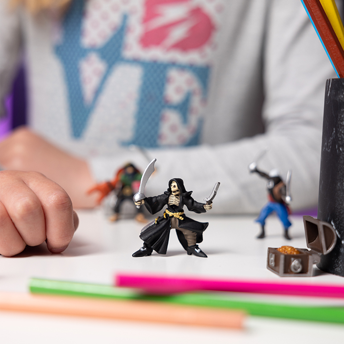 Figurine Mini PLUS Pirates & corsaires, 12 pièces