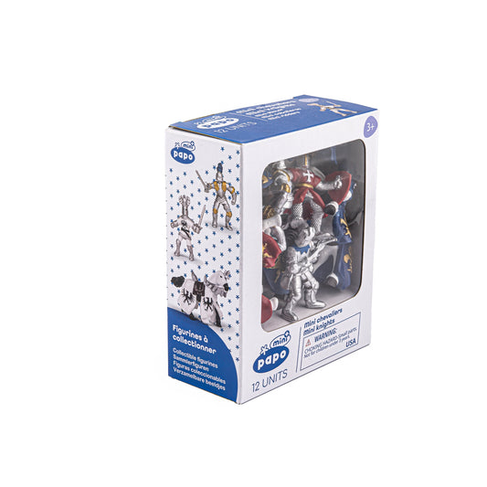 Mini PLUS Knights Figurines, 12 pieces