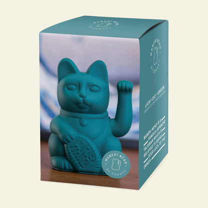 Chat Chanceux Vert