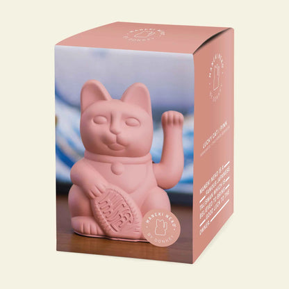 Chat Chanceux Rose
