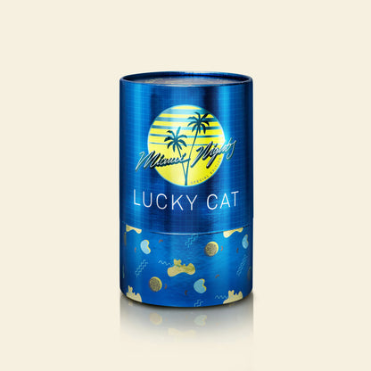 Lucky Cat Yellow Glossy Miami Nights