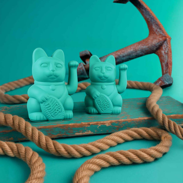 Lucky Turquoise Cat