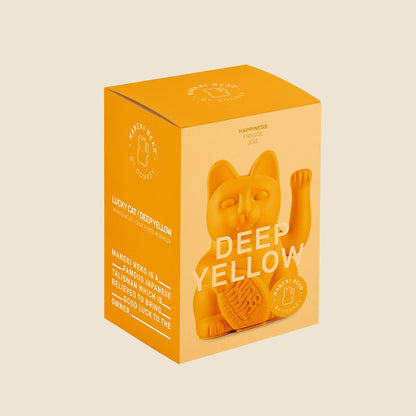 Deep Yellow Lucky Cat