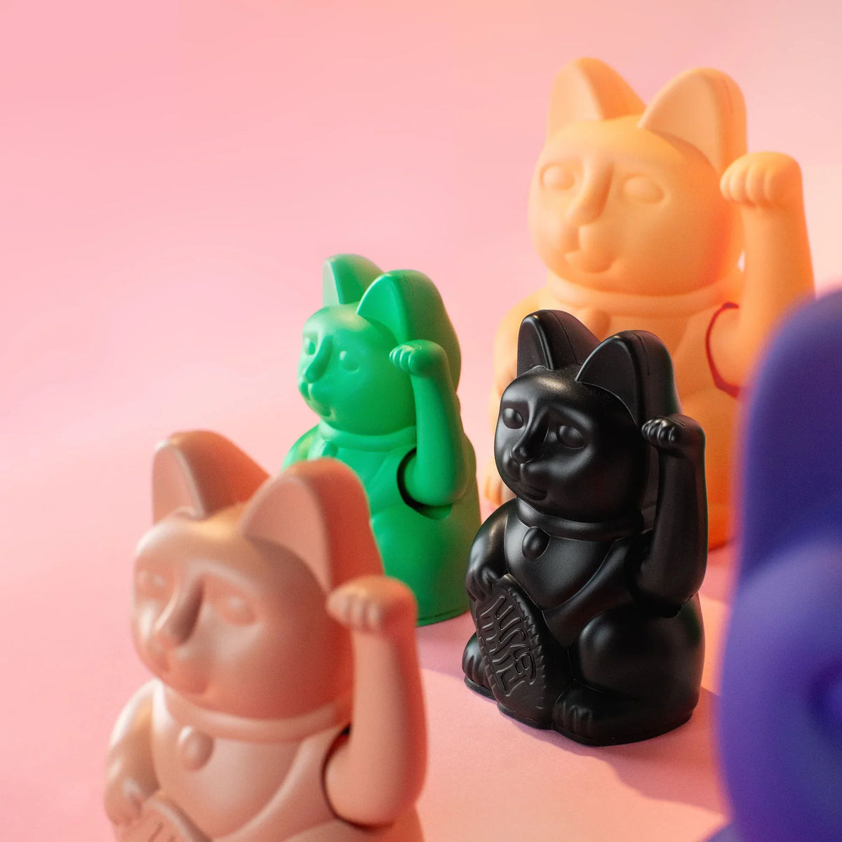 Mini Chat Chanceux Noir