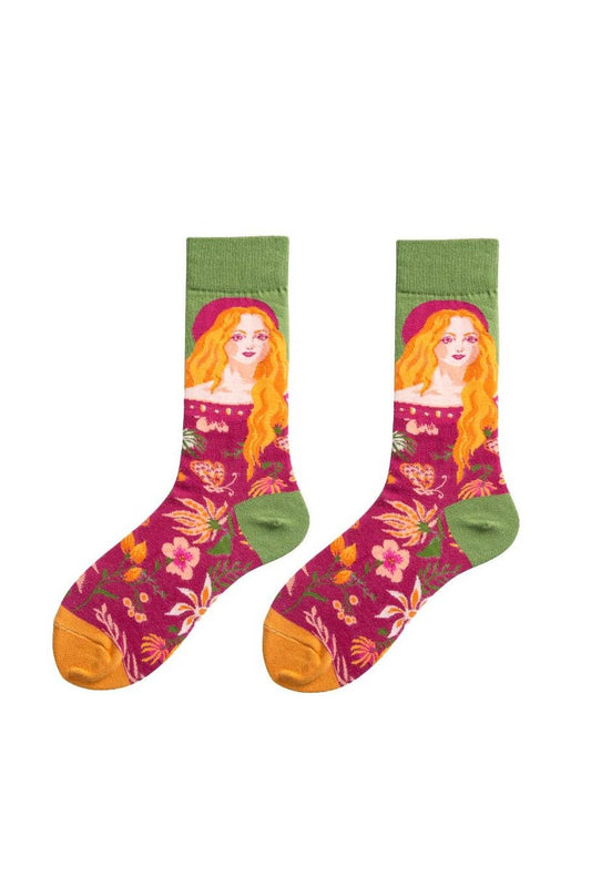 Muse Floral Socks