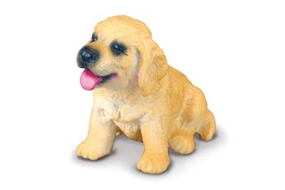 Collecta Chiens (S): CHIOT GOLDEN RETRIEVER 4.5x2.7x3.5cm