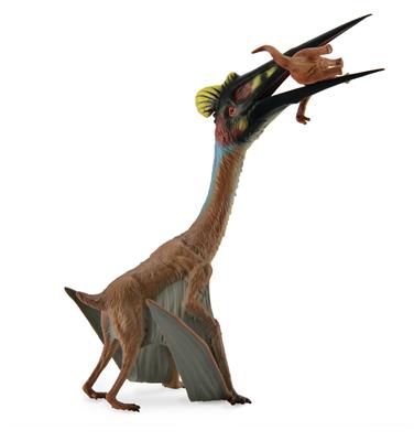 Collecta Préhistoire (XL): QUETZALCOATLUS avec PROIE 11.7x13.1cm