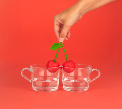 Infuseur à thé Cerises rouges