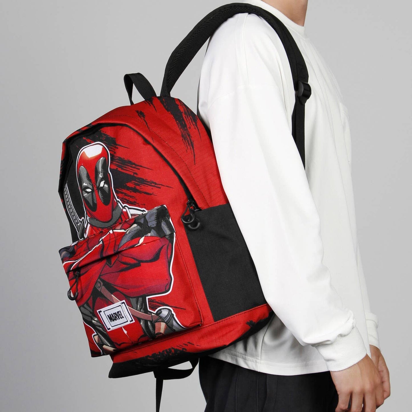 Marvel Deadpool Bad Backpack HS PLUS