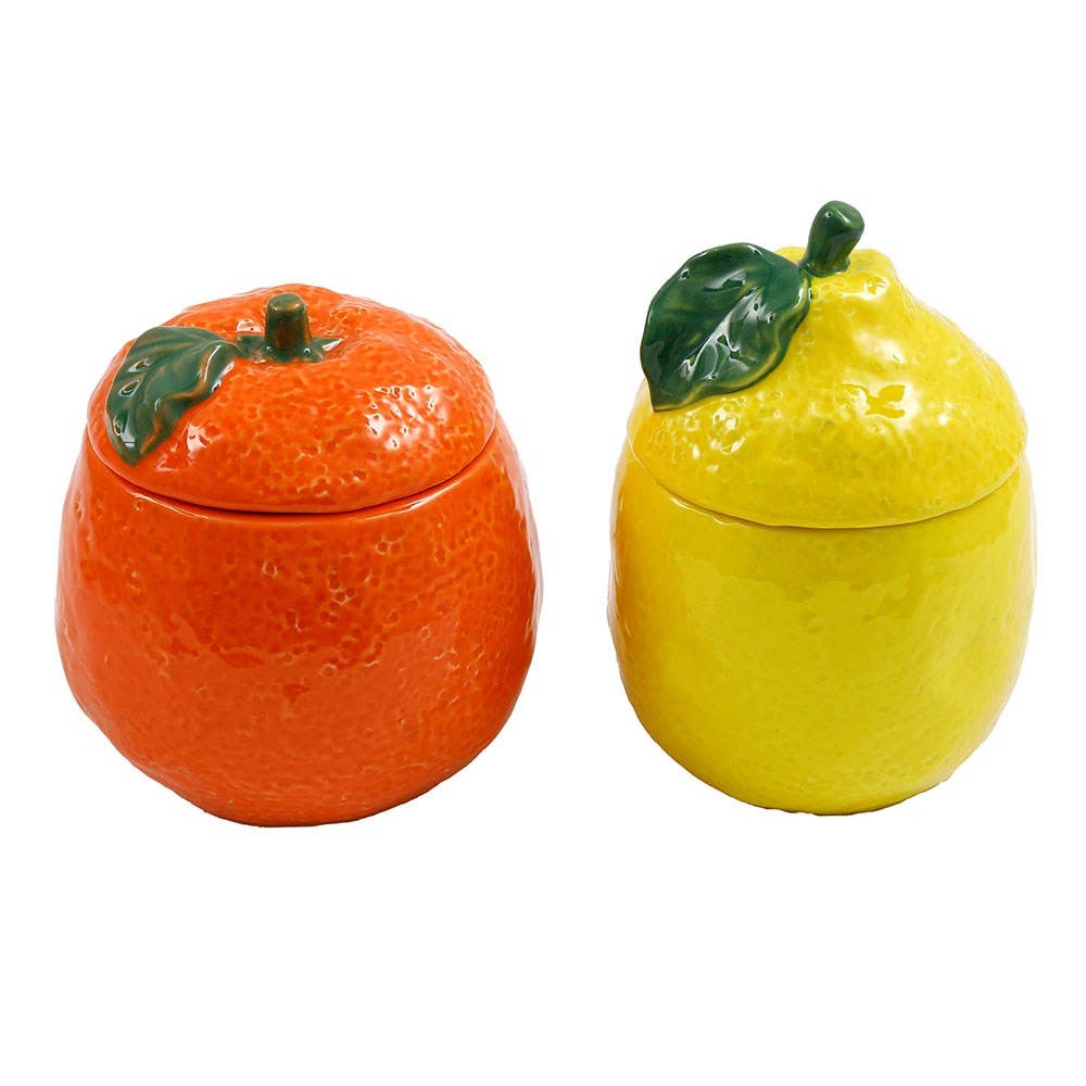 Lemon &amp; Orange Storage Jar