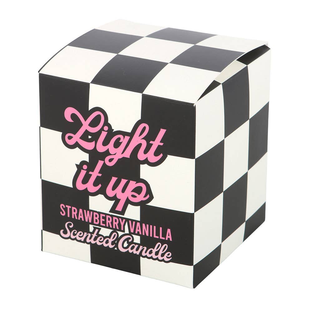 Bougie Fraise Vanille Light It Up