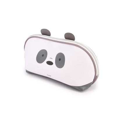Trousse de Toilette Jelly We Bare Bears « Ours Pour Un et Un Pour T'Ours Panda » – Blanc