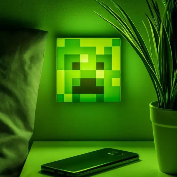 Veilleuse Minecraft - Creeper