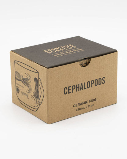 Mug Céphalopodes – produit scientifique Cognitive Surplus EU, vue 3