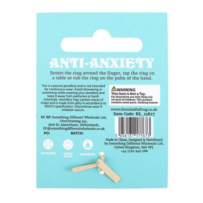 "Rain or Shine" anti-anxiety ring
