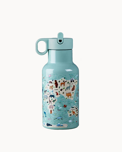 Bioloco Sky Bouteille pour Enfants - Carte des Animaux
