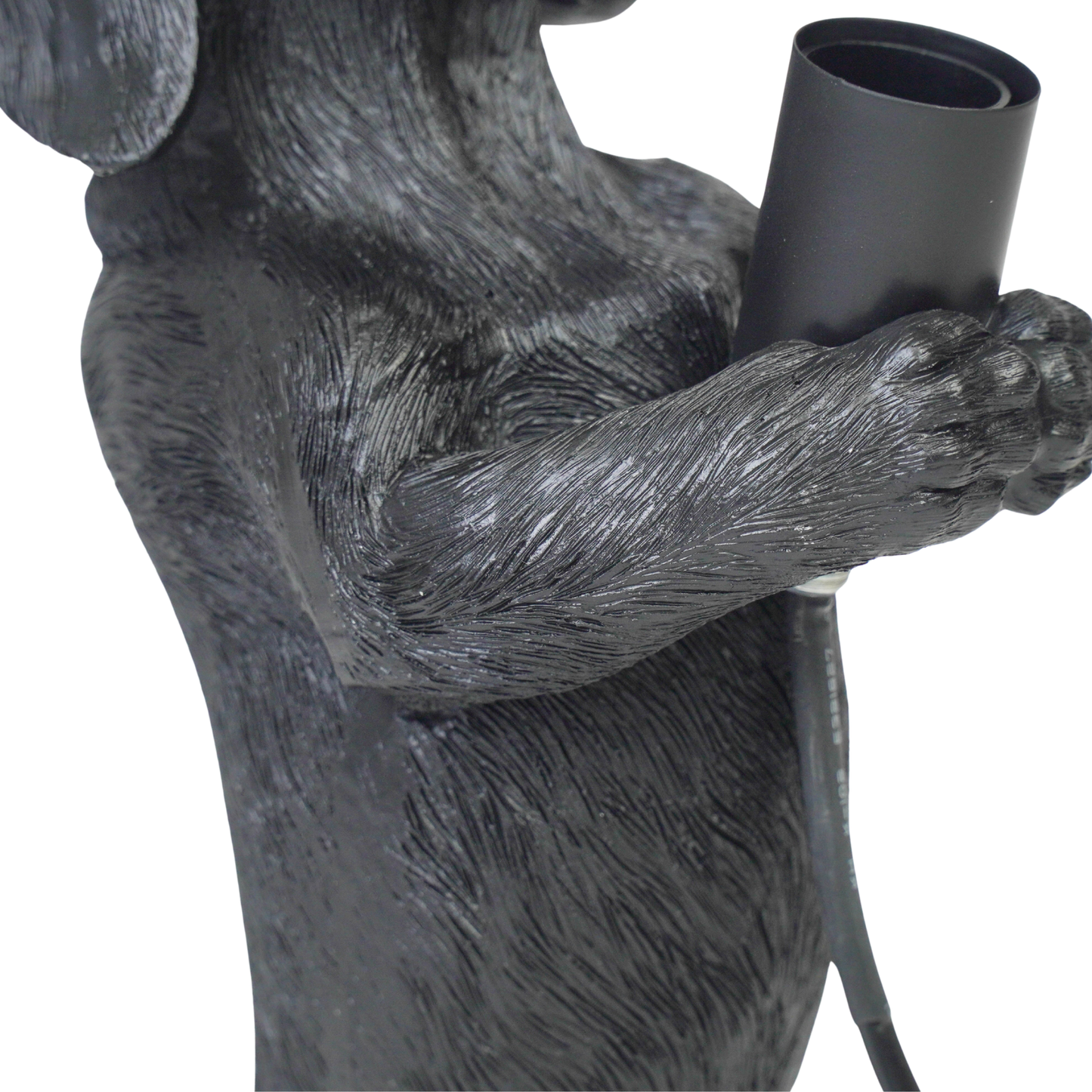 Dachshund Lamp - Black