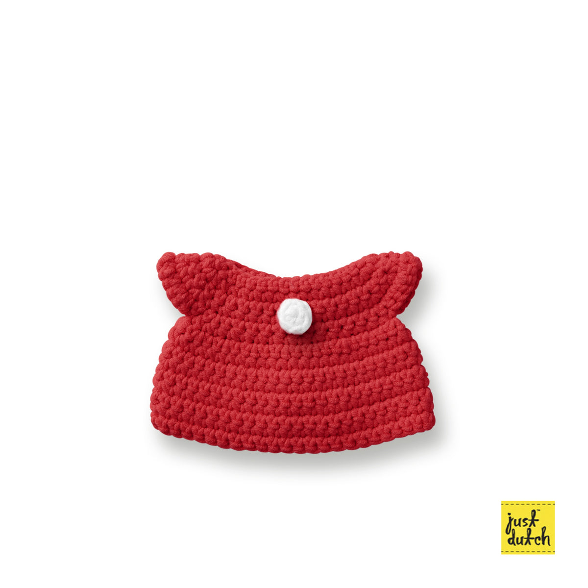 Rotes Kleid für Plüschfigur
