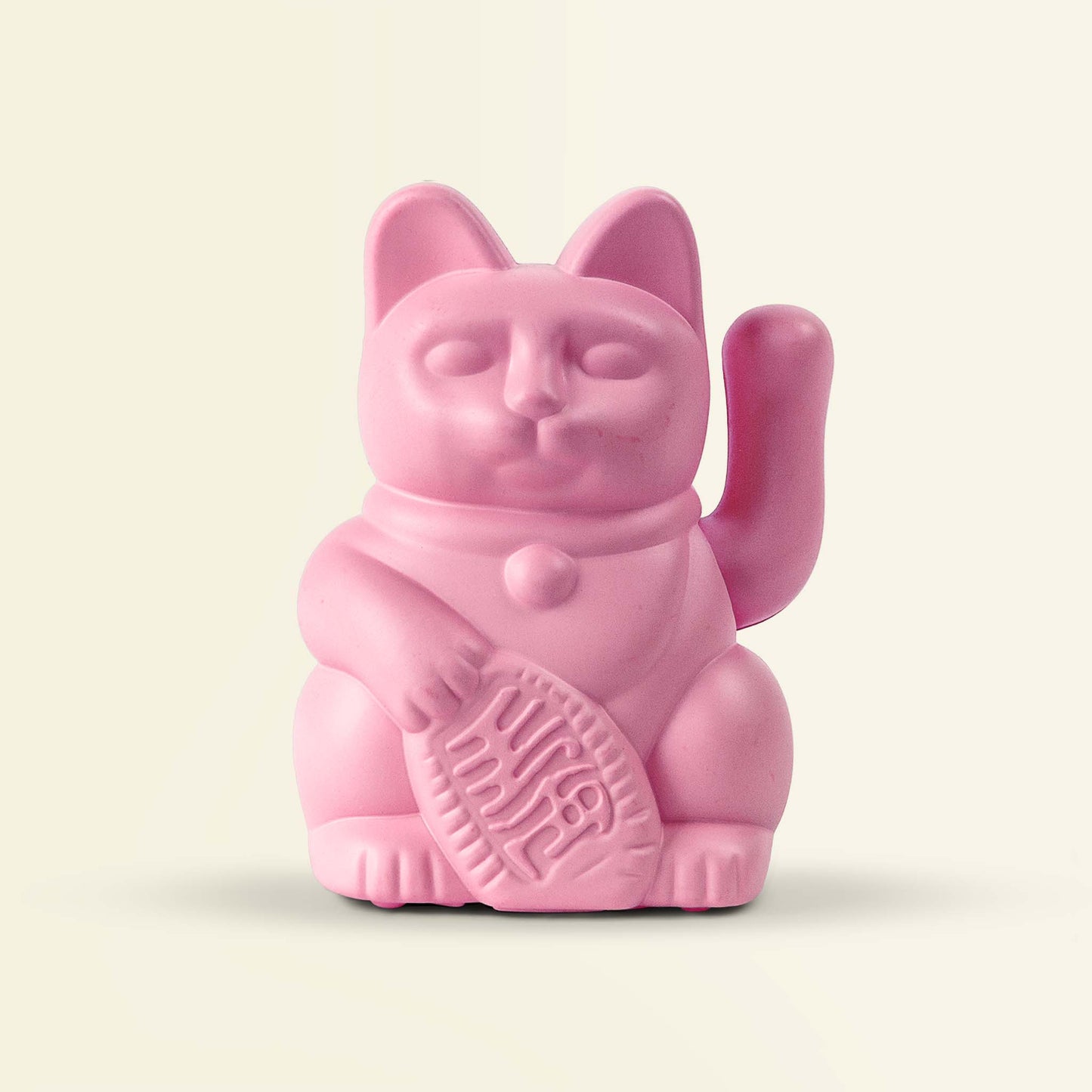 Hot Pink Solar Lucky Cat “Kiro”