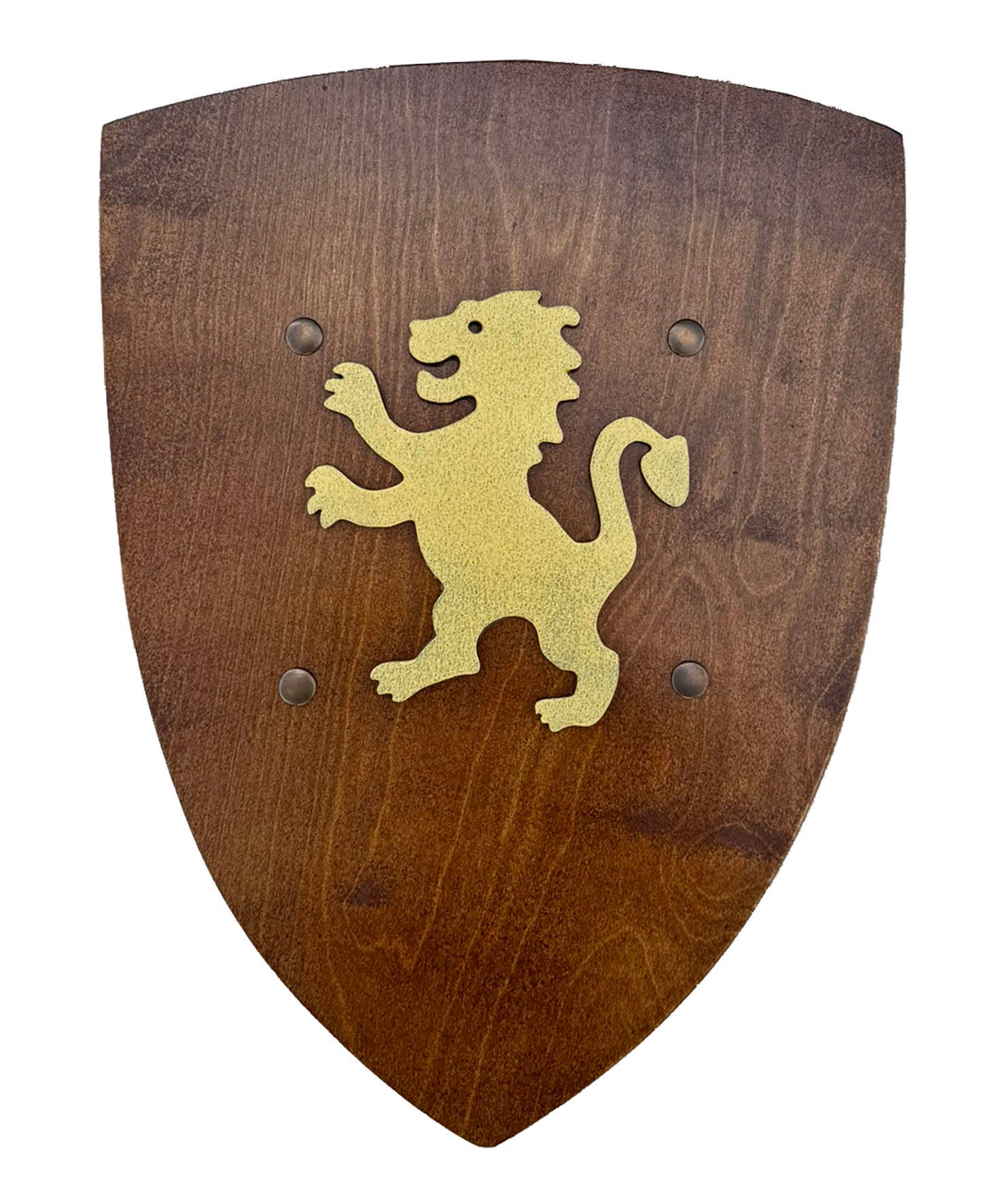 BOUCLIER RUSTIK AVEC LION L - KALID MEDIEVAL