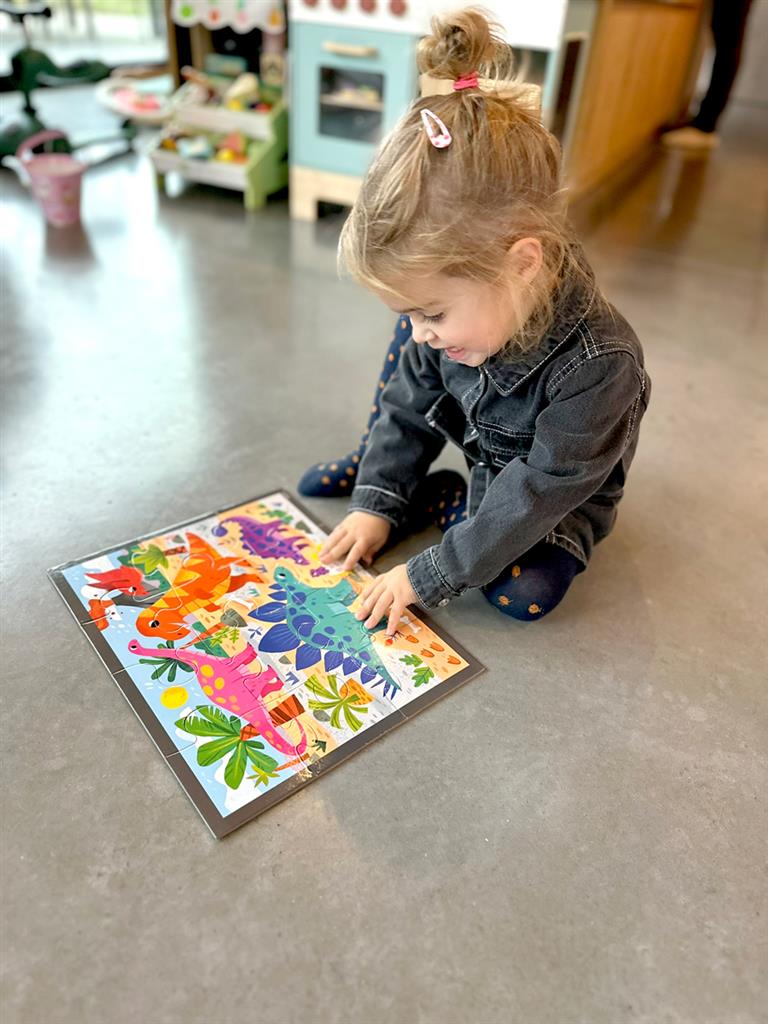 Puzzle di dinosauri 12p