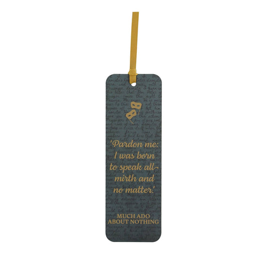 Shakespeare Much Ado About Nothing Paper Bookmark