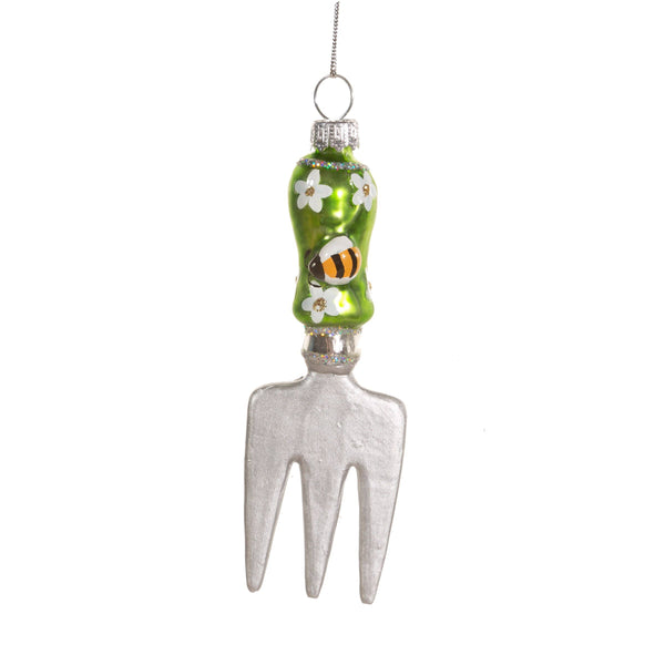 Christmas Ball Hand Fork