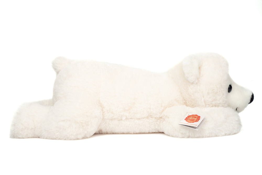 Liegender Eisbär Plüschtier – 45 cm
