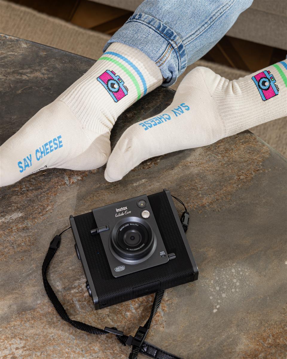 Chaussettes Retro Camera
