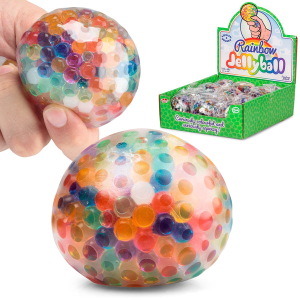 Rainbow jelly ball