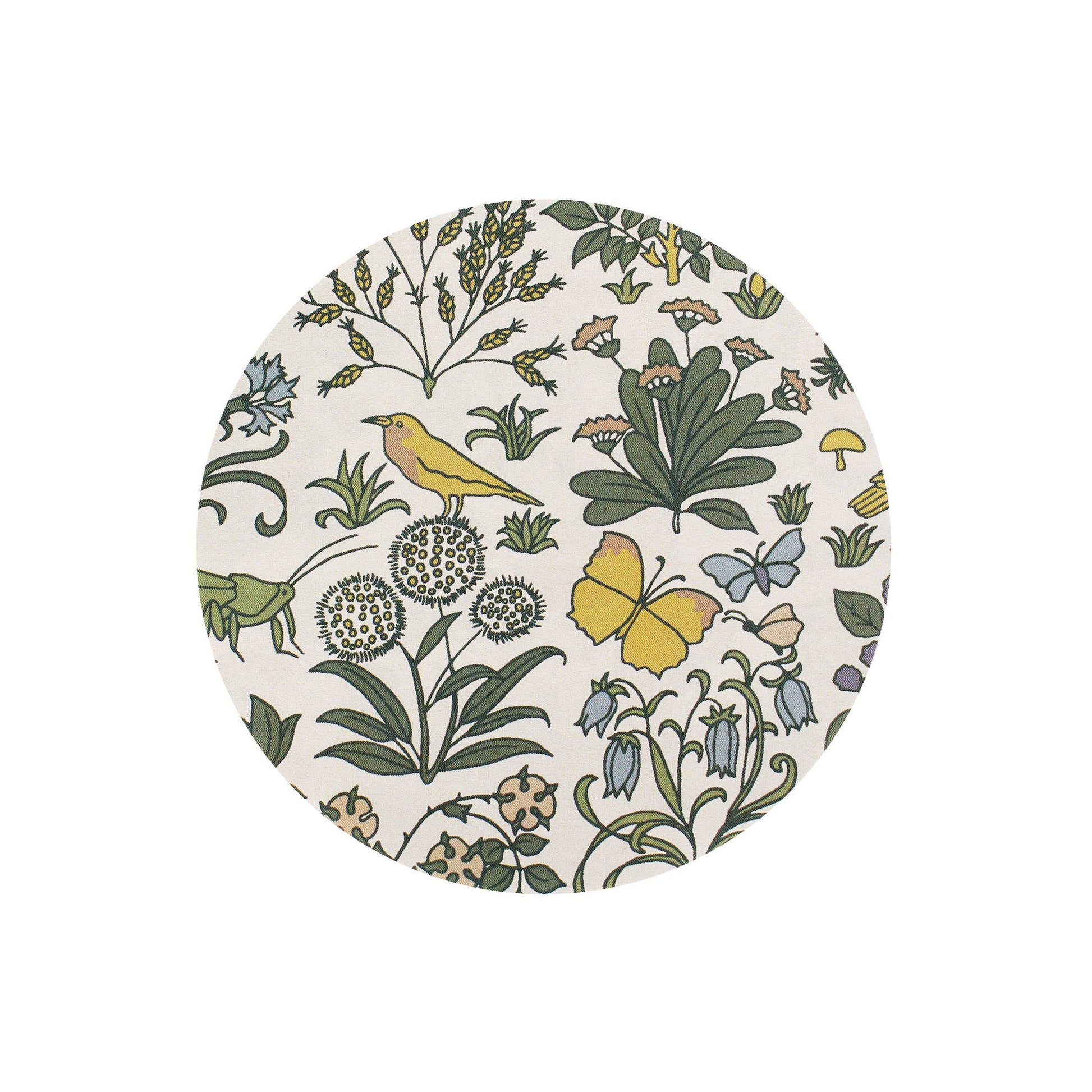 Dessous de Verre en Céramique Voysey Jardin Botanique Faune et Flore