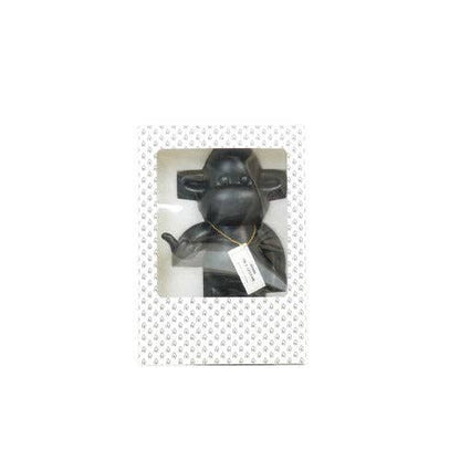 Ornament - Hanging Loose Monkey Figurine 'The Legend' - Polyresin - Black - 20.5x13.5x35cm