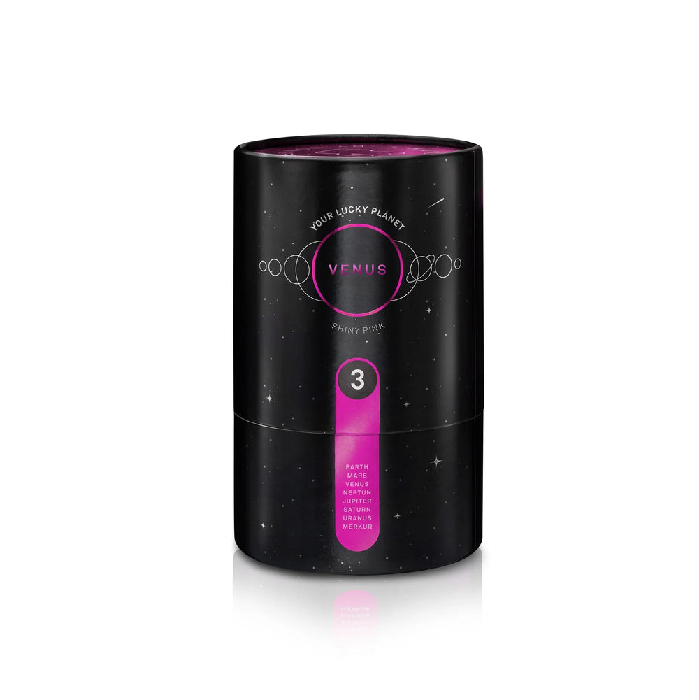 Chat Chanceux Rose Brillant - Cosmic Edition “Sorya”