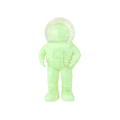 Globo di neve astronauta verde