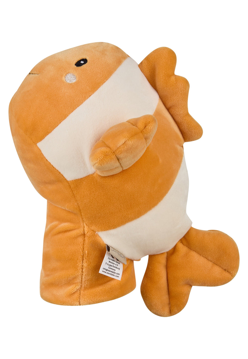 Marionnette à main Poisson-clown - 29 cm
