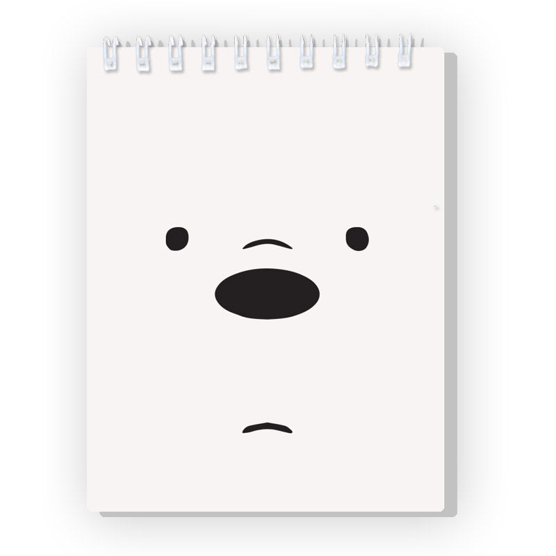 Cahier à Spirale We Bare Bears « Ours Pour Un et Un Pour T'Ours Polaire »