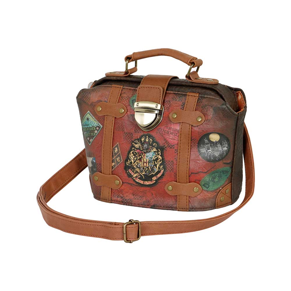 Sac à Bandoulière Doctor Harry Potter « Railway » – Brun