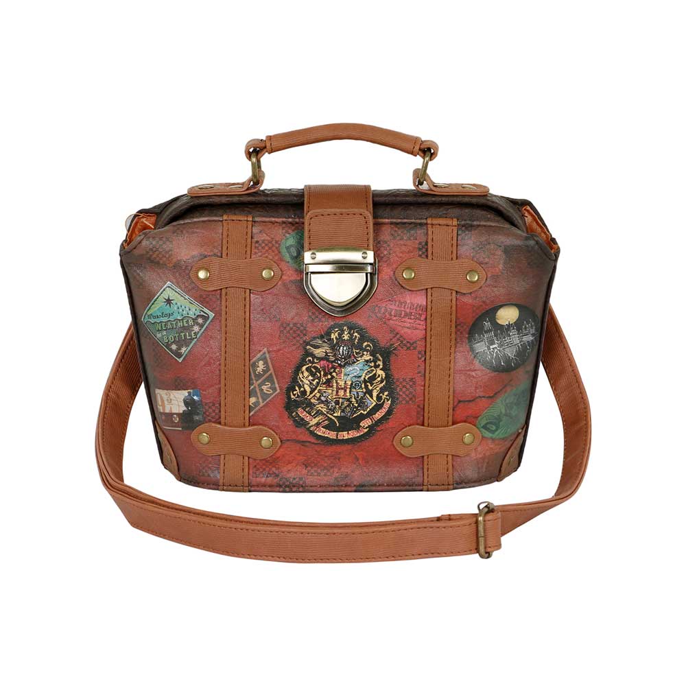 Sac à Bandoulière Doctor Harry Potter « Railway » – Brun