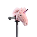 Accessoire tête de licorne rose pour vélo ou trottinette enfant