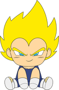 Peluche Super Saiyan Vegeta – 22,9 cm