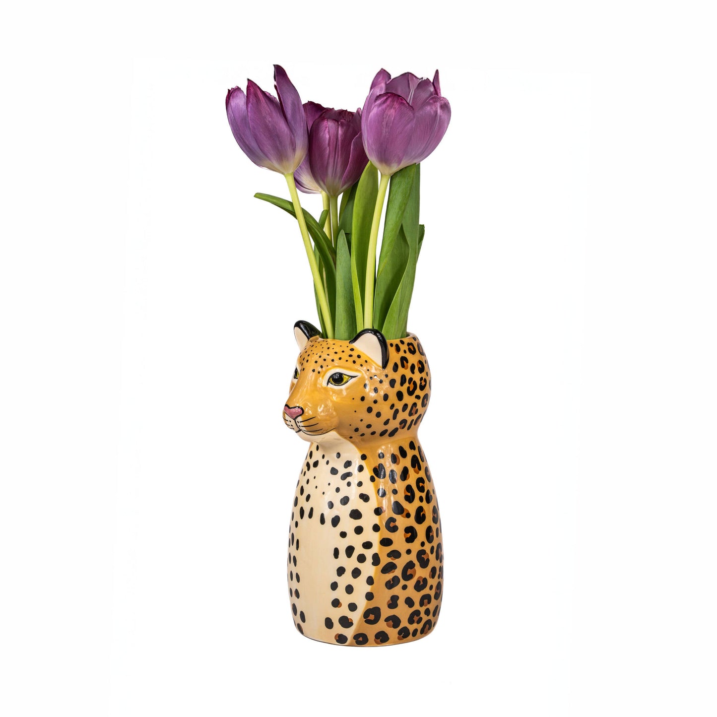 Leopard Vase
