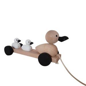 Wooden Pull Toys - Duck Family